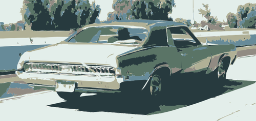 IlustraciÃ³n de vector de auto Cougar